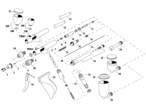 Neo For Iwata Parts Diagrams (PDF)