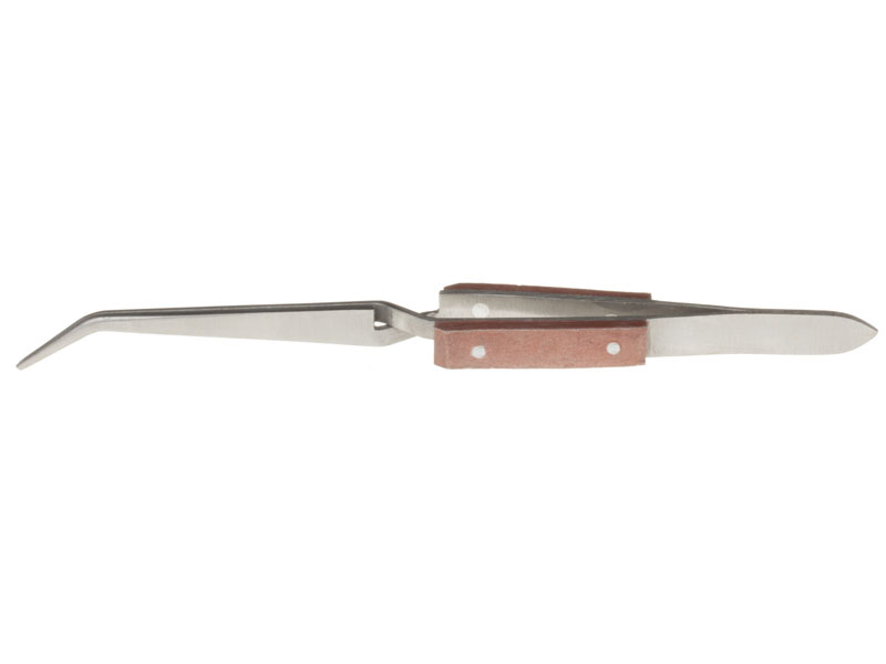 Reverse Action Fiber Grip Tweezers- Straight - Model Craft Tools USA